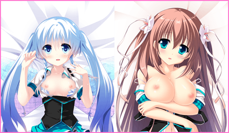 『ココロ＠ファンクション！』 ベル＆水菜 抱き枕カバーセット
