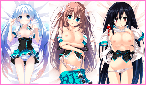 『ココロ＠ファンクション！』 ベル＆水菜＆朝顔 抱き枕カバーフルセット