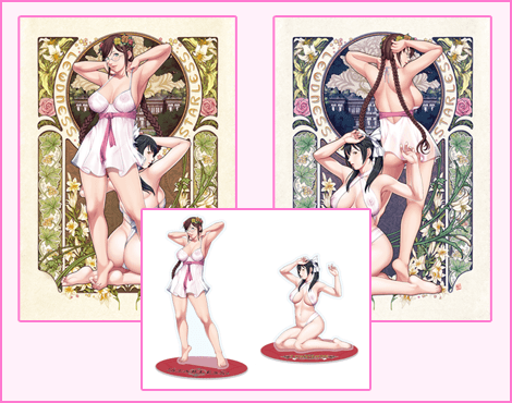 聖域BIGタペストリー ＆ アクリルフィギュア フルコンプリートセット