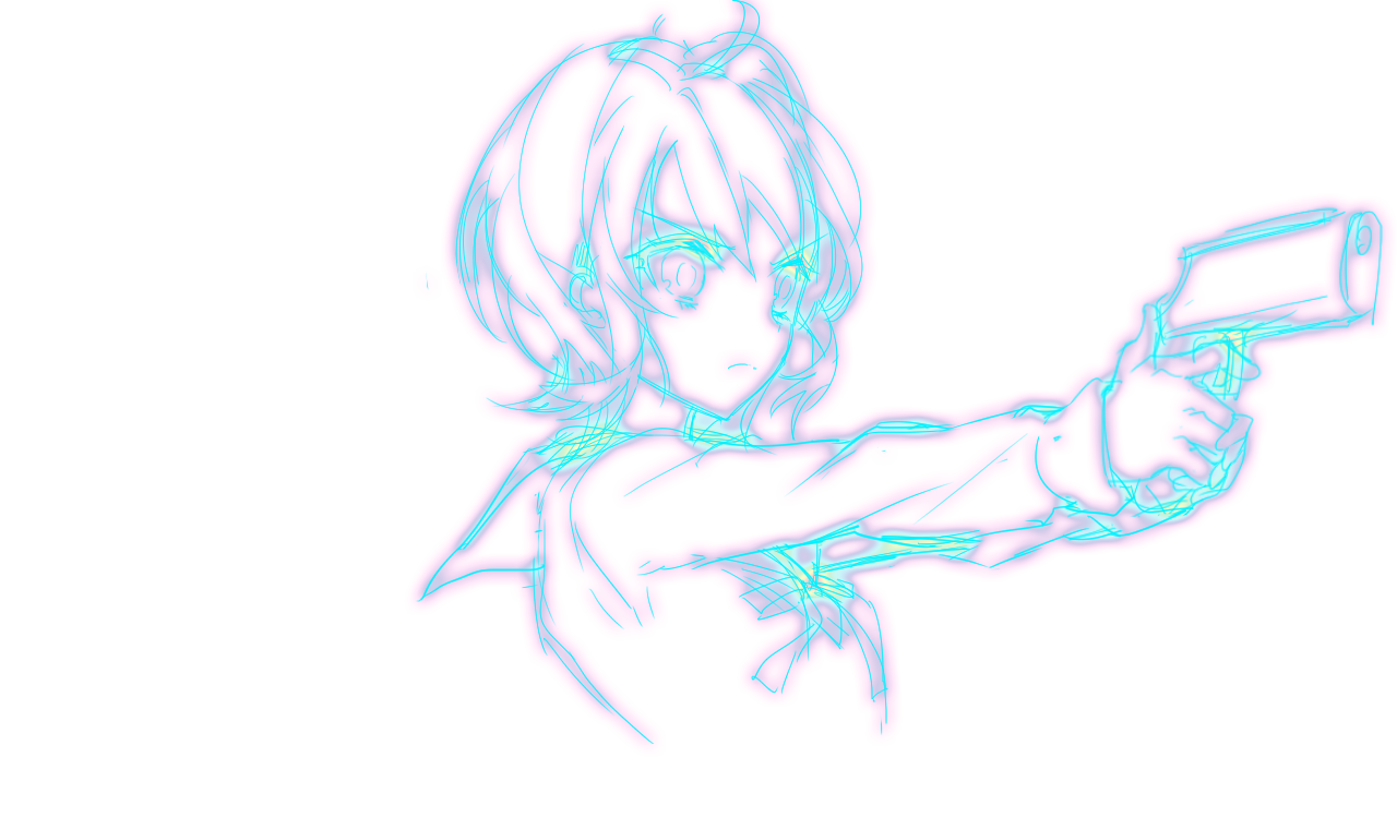 キャラクター線画
