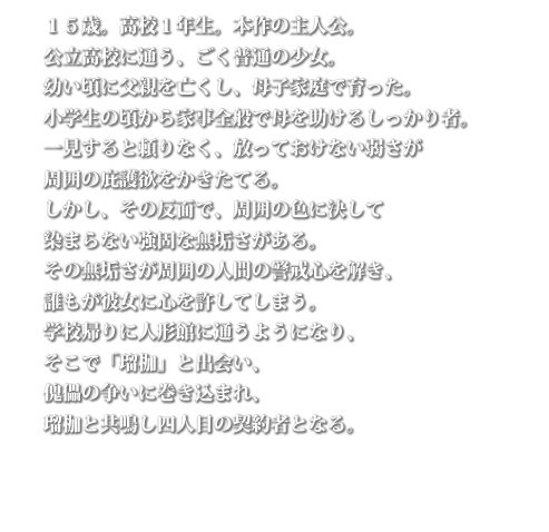 キャラクター紹介