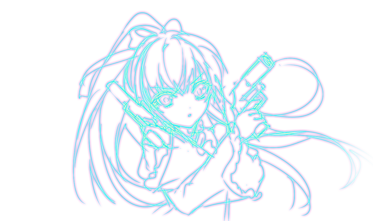 キャラクター線画