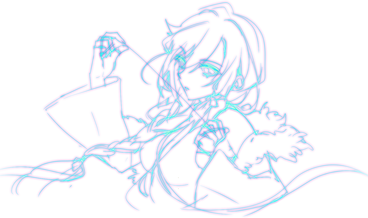 キャラクター線画