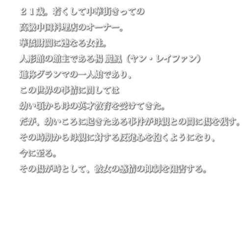 キャラクター紹介