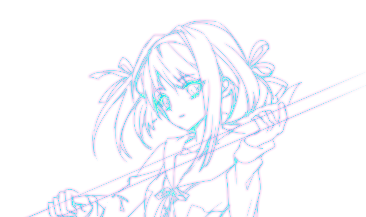 キャラクター線画
