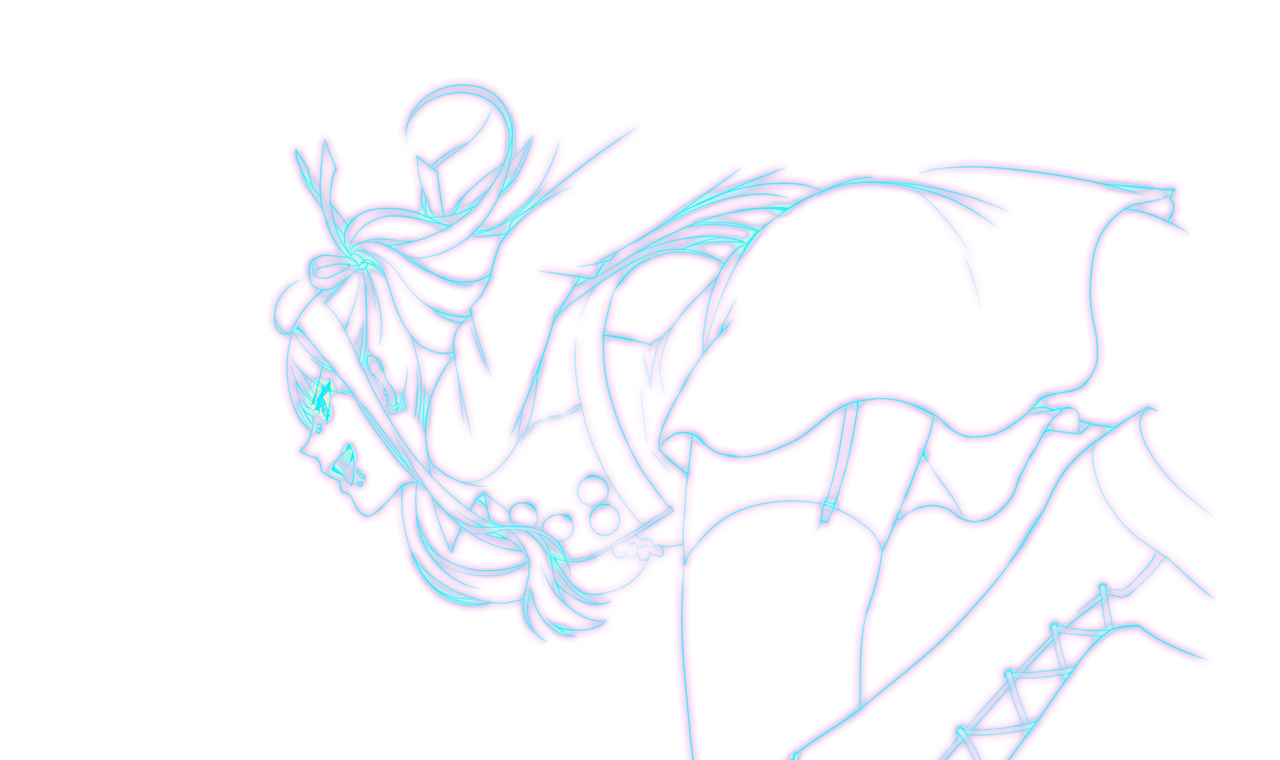 キャラクター線画